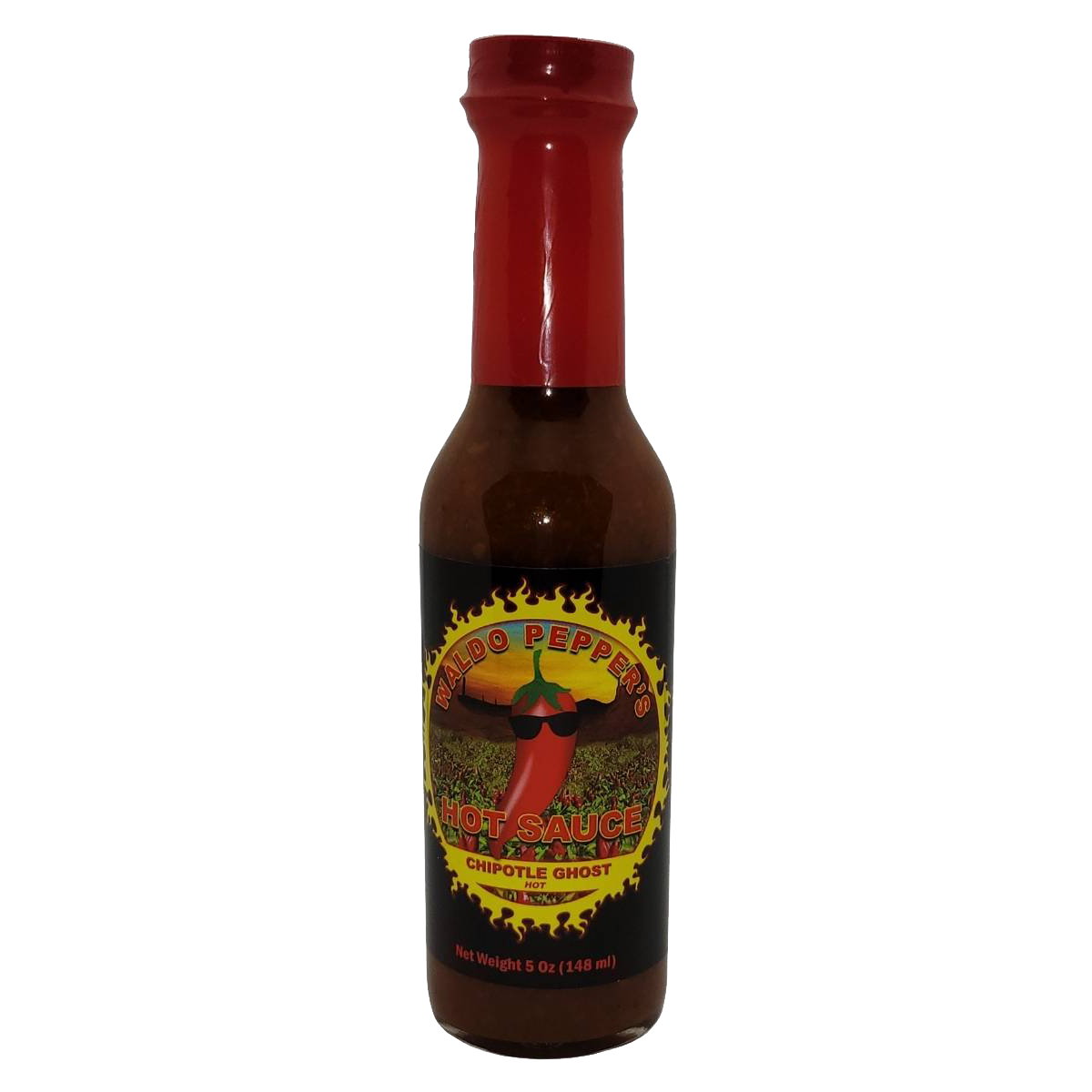 Waldo Peppers Hot Sauce - Chipotle Ghost